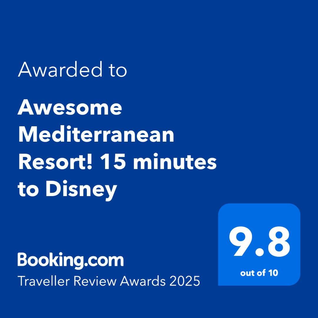 Awesome Mediterranean Resort! 15 Minutes To Disney Kissimmee Ngoại thất bức ảnh